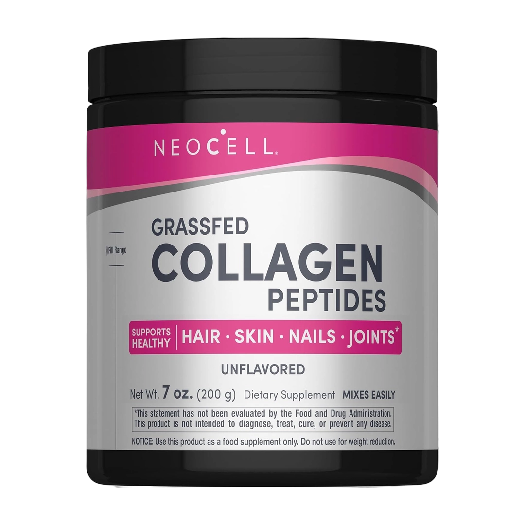 NeoCell, Grassfed Collagen Peptides, Unflavored, 7 oz (200 g)