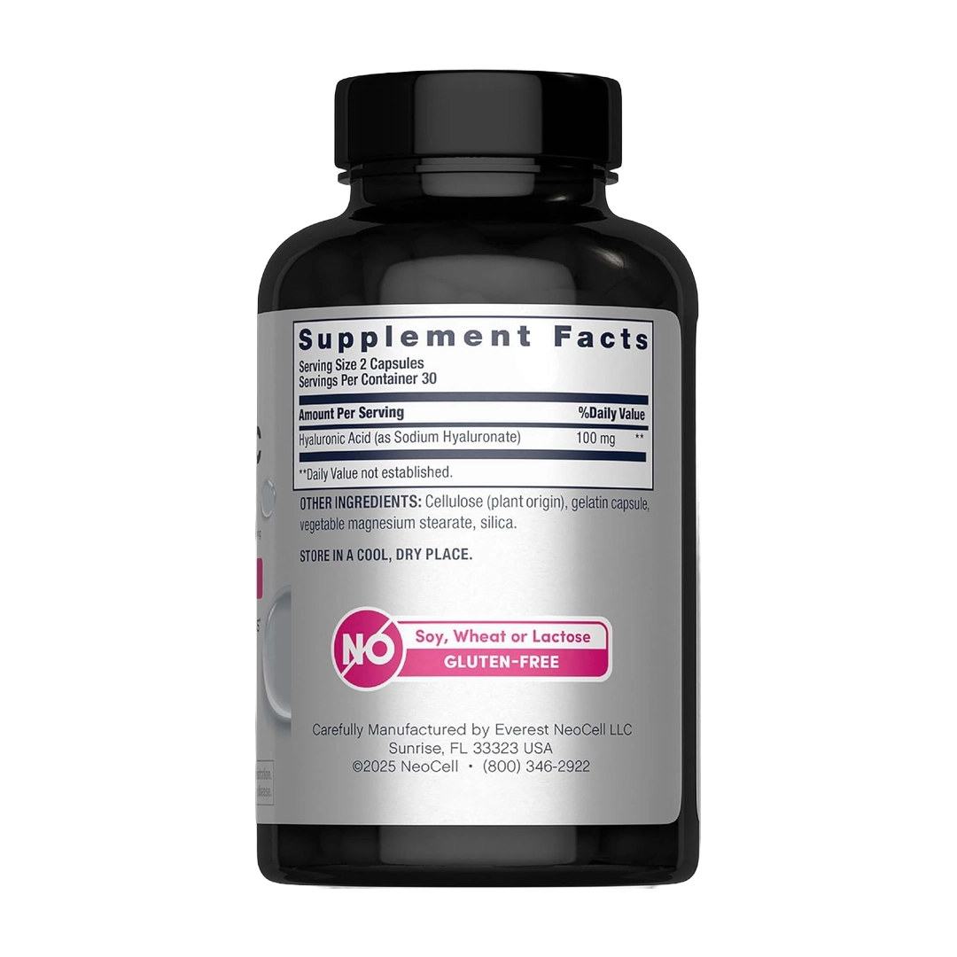 NeoCell, Hyaluronic Acid, 60 Capsules (50 mg per Capsule)
