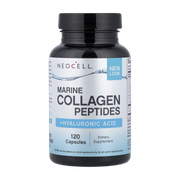 NeoCell, Marine Collagen Peptides + Hyaluronic Acid, 120 Capsules