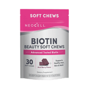 NeoCell, Biotin Beauty Soft Chews,  Acai Berry , 10,000 mcg, 30 Soft Chews