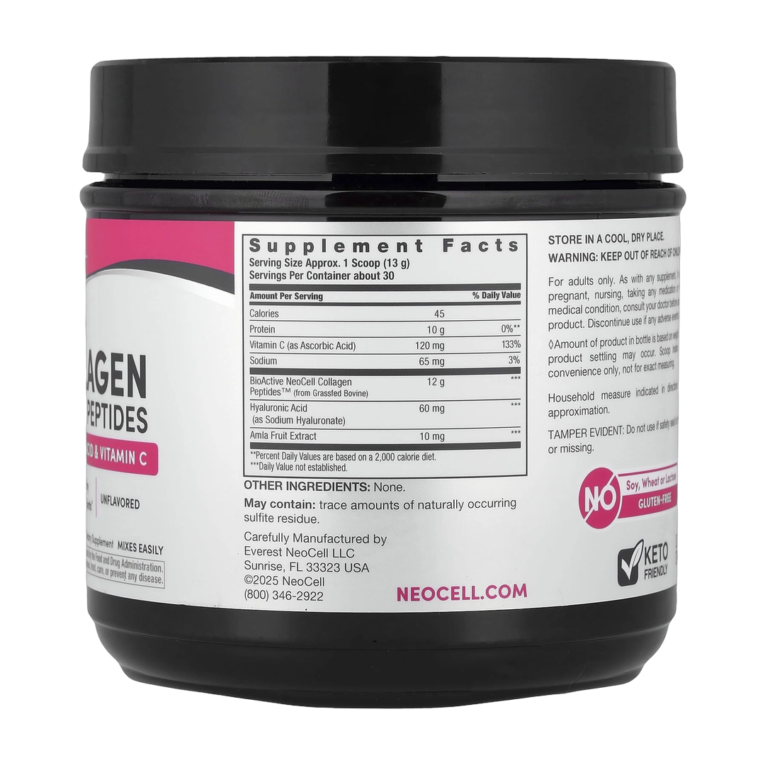 NeoCell, Advanced Collagen Peptides, Unflavored, 13.7 oz (390 g)