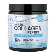 NeoCell, Marine Collagen Peptides + Hyaluronic Acid, MSM & Vitamin C, Unflavored, 7 oz (200 g)