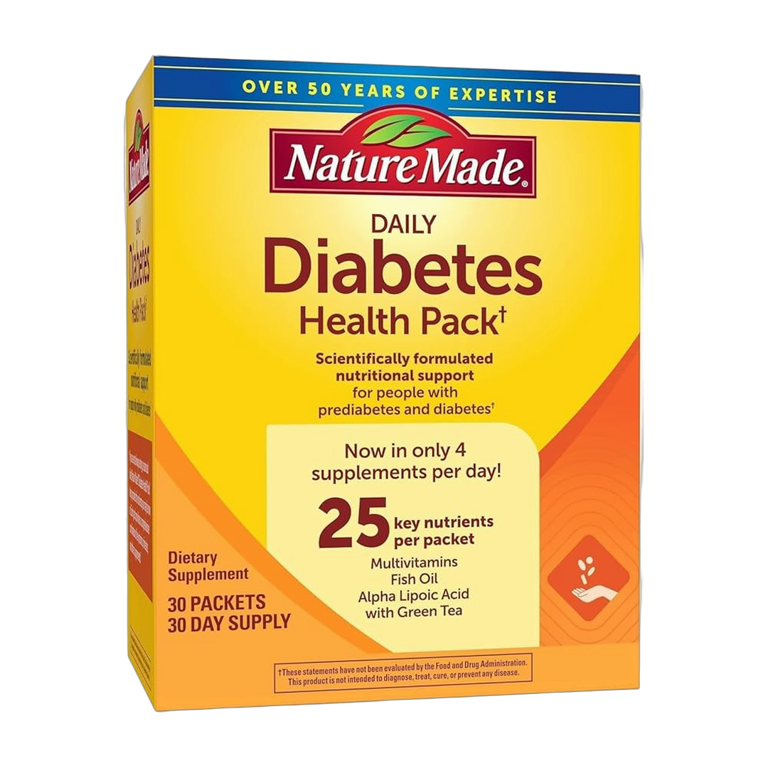 Nature Made, Daily Diabetes Health, 30 Packets front packaging view