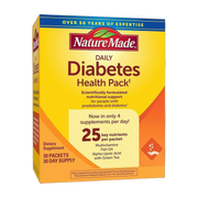 Nature Made, Daily Diabetes Health, 30 Packets front packaging view