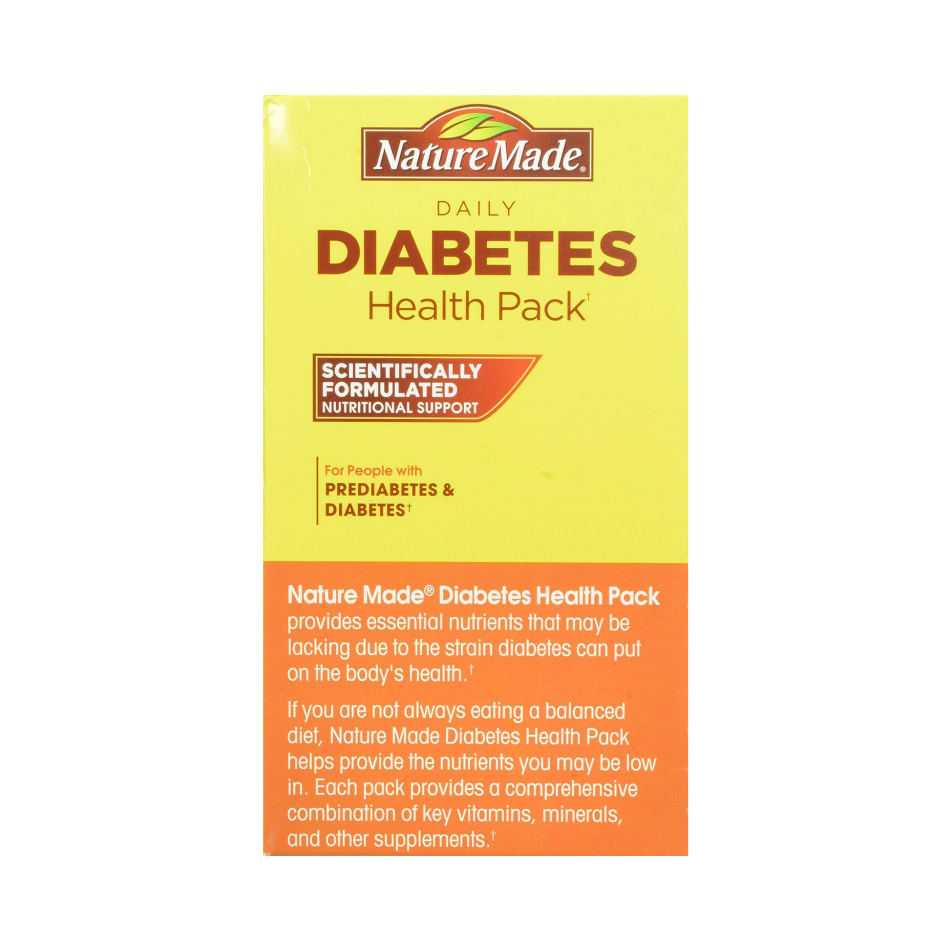 Nature Made, Daily Diabetes Health, 30 Packets lifestyle image