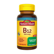 Nature Made, Vitamin B12, 500 mcg, 200 Tablets front packaging view