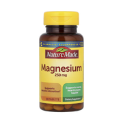 Nature Made, Magnesium, 250 mg, 100 Tablets front packaging view