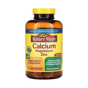 Nature Made, Calcium Magnesium Zinc with Vitamin D3, 300 Tablets front packaging view