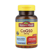Nature Made, CoQ10, 100 mg, 72 Softgels front packaging view
