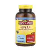 Nature Made, Fish Oil, 1,000 mg, 250 Softgels front packaging view