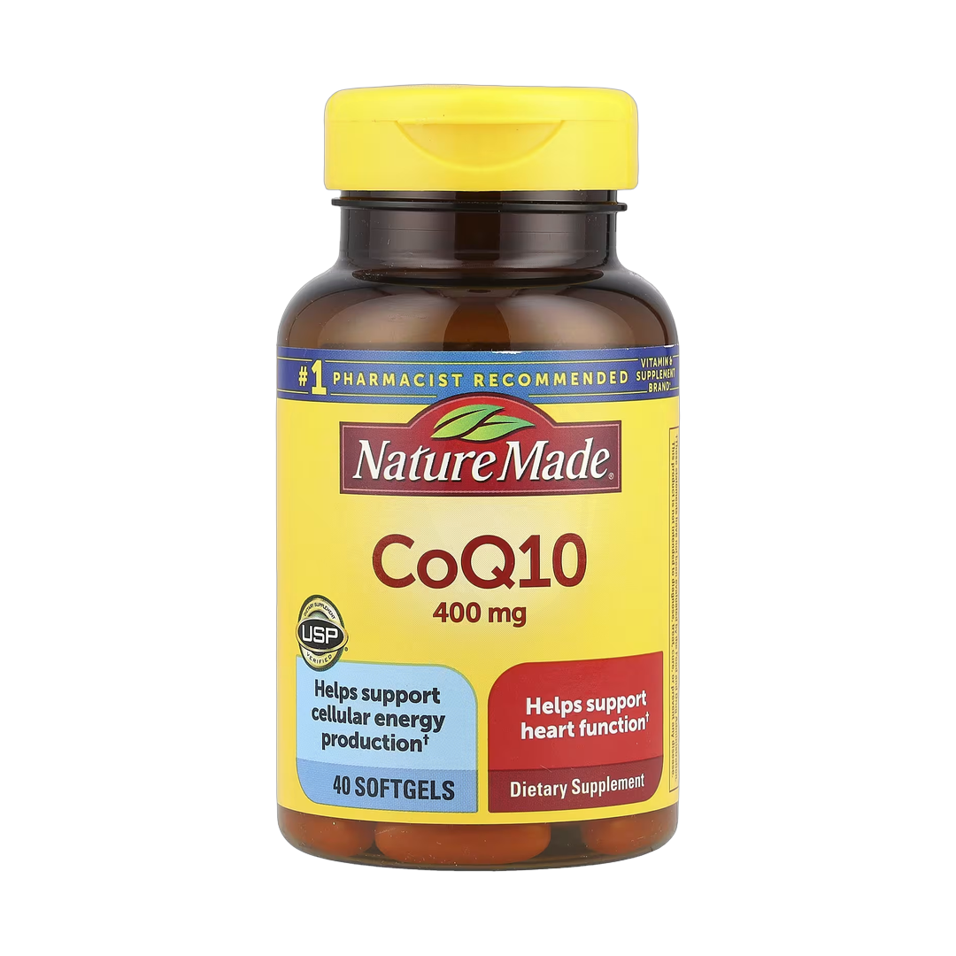 Nature Made, CoQ10, 400 mg, 40 Softgels front packaging view