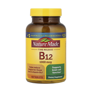 Nature Made, B12, Time Release, 1,000 mcg, 160 Tablets front packaging view