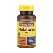 Nature Made, Melatonin, 3 mg, 120 Tablets front packaging view