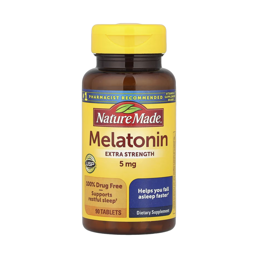 Nature Made, Melatonin, 90 Tablets front packaging view