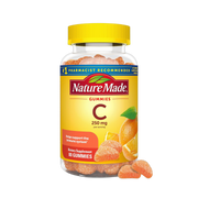 Nature Made, Vitamin C Gummies, Tangerine, 80 Gummies front packaging view