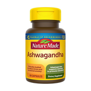 Nature Made, Ashwagandha, 60 Capsules front packaging view