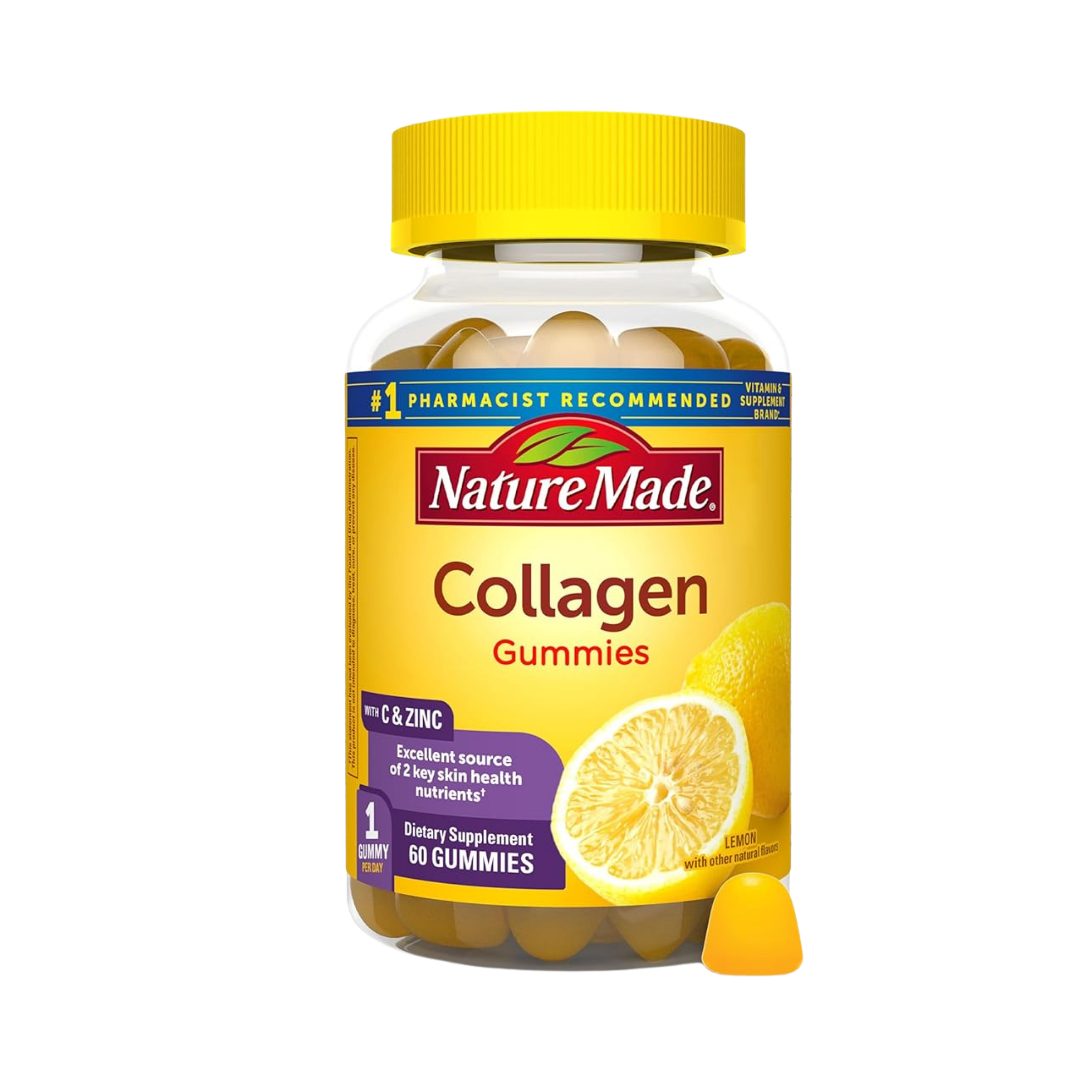 Nature Made, Collagen, 60 Gummies front packaging view
