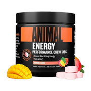 Animal, Energy Chews, Fast Acting Energy with Caffeine, Mango, 120 Chewable Tablets