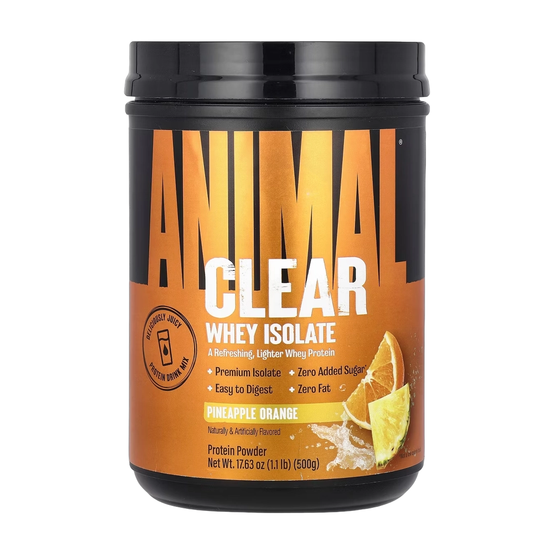 Animal, Clear Whey Isolate, Pineapple Orange, 1.1 lb (500 g)