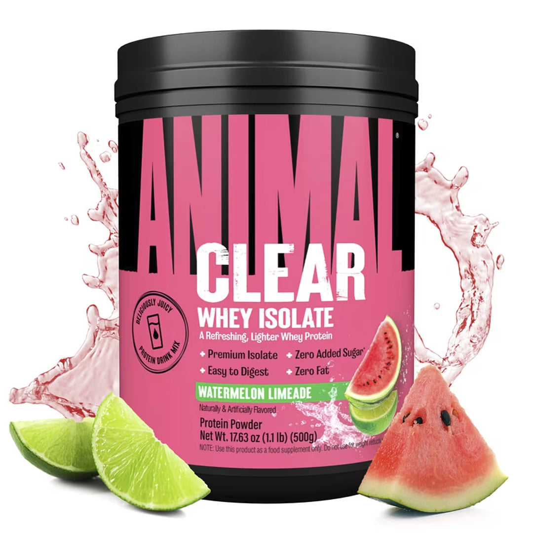 Animal, Clear Whey Isolate, Watermelon Limeade, 1.1 lb (500 g)