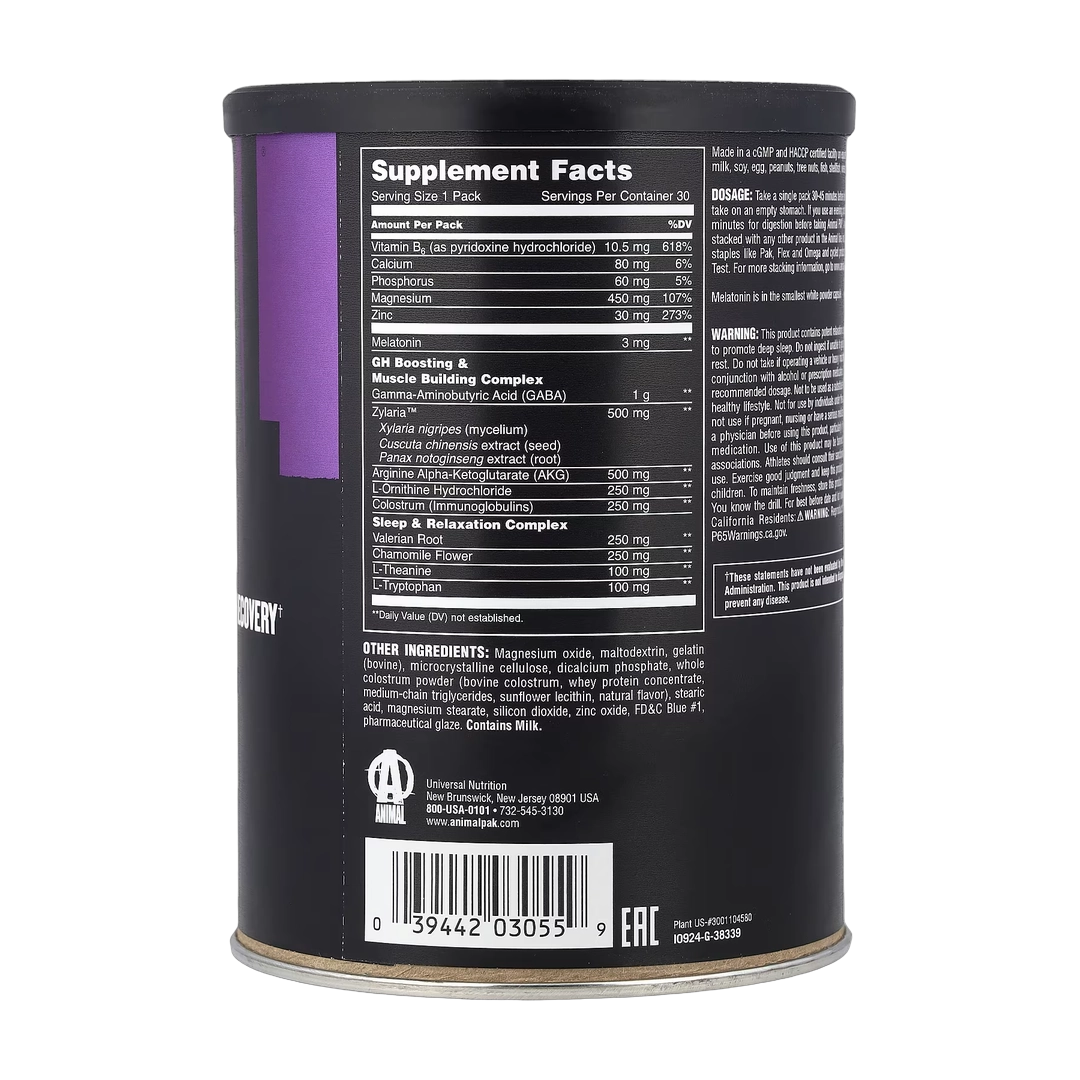 Animal, PM®, Sleep & Nighttime Recovery, 30 Packs