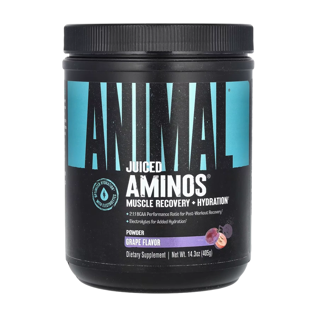 Animal, Juiced Aminos® Powder, Grape, 14.3 oz (405 g)