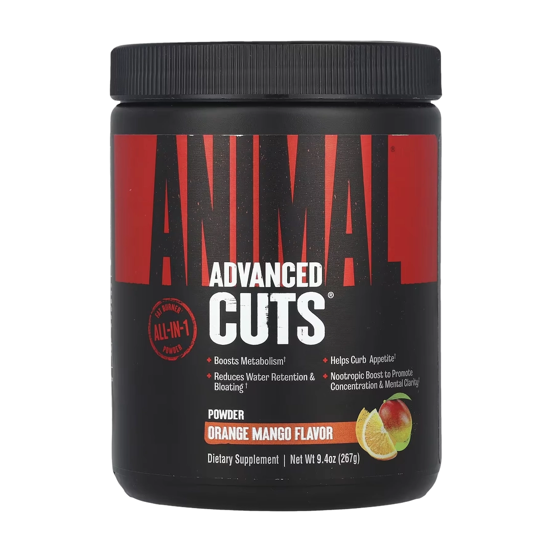Animal, Advanced Cuts® Powder, Orange Mango, 9.4 oz (267 g)