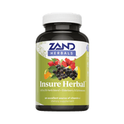 Zand, Naturals, Insure Herbal, Immune Support, 120 Vegetarian Capsules front packaging view