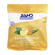Zand, Immunity, Lemon Honey Lozenges, 45 Lozenges front packaging view
