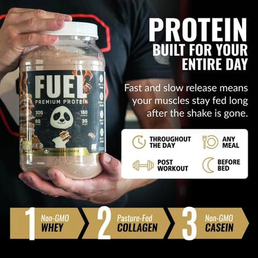 Panda Supplements, Fuel Premium Protein, Vanilla Ice Cream, 25 Servings