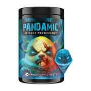 Panda Supplements, Pandamic Pre-Workout, Blue Snow Cone, 25 Servings