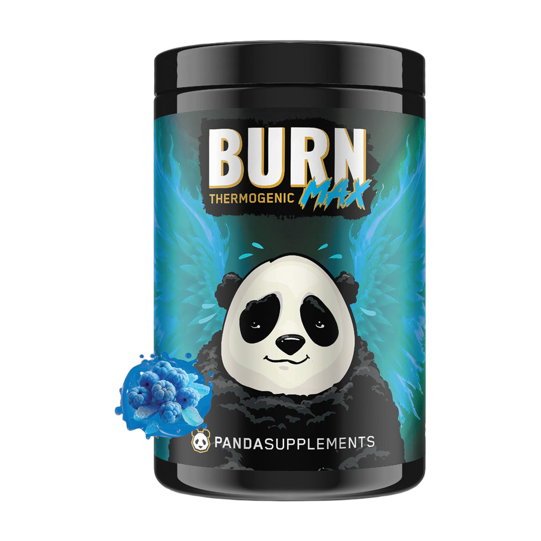Panda Supplements, Burn Max, Blue Razz Rock Candy, 25 Servings