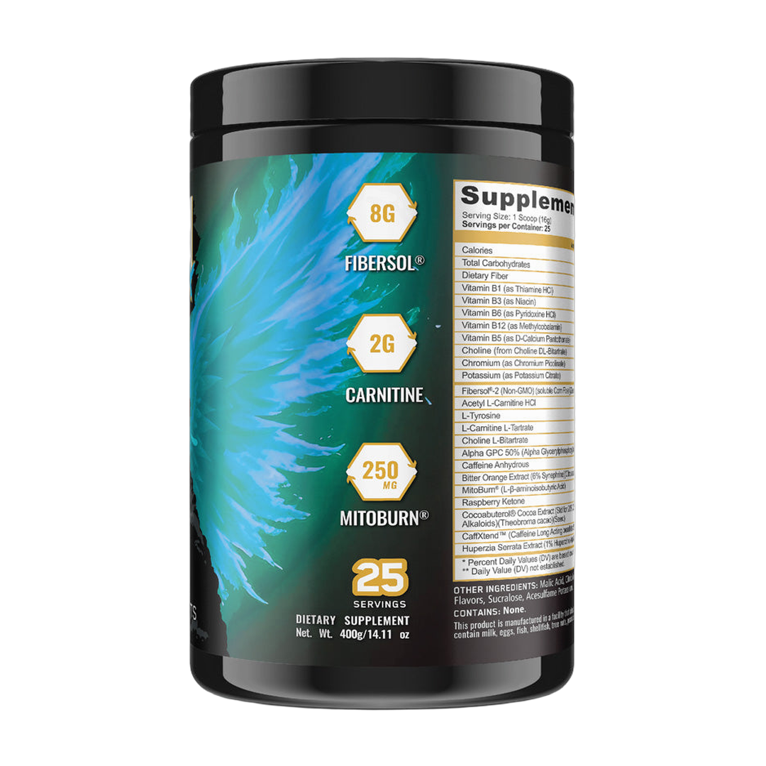 Panda Supplements, Burn Max, Blue Razz Rock Candy, 25 Servings