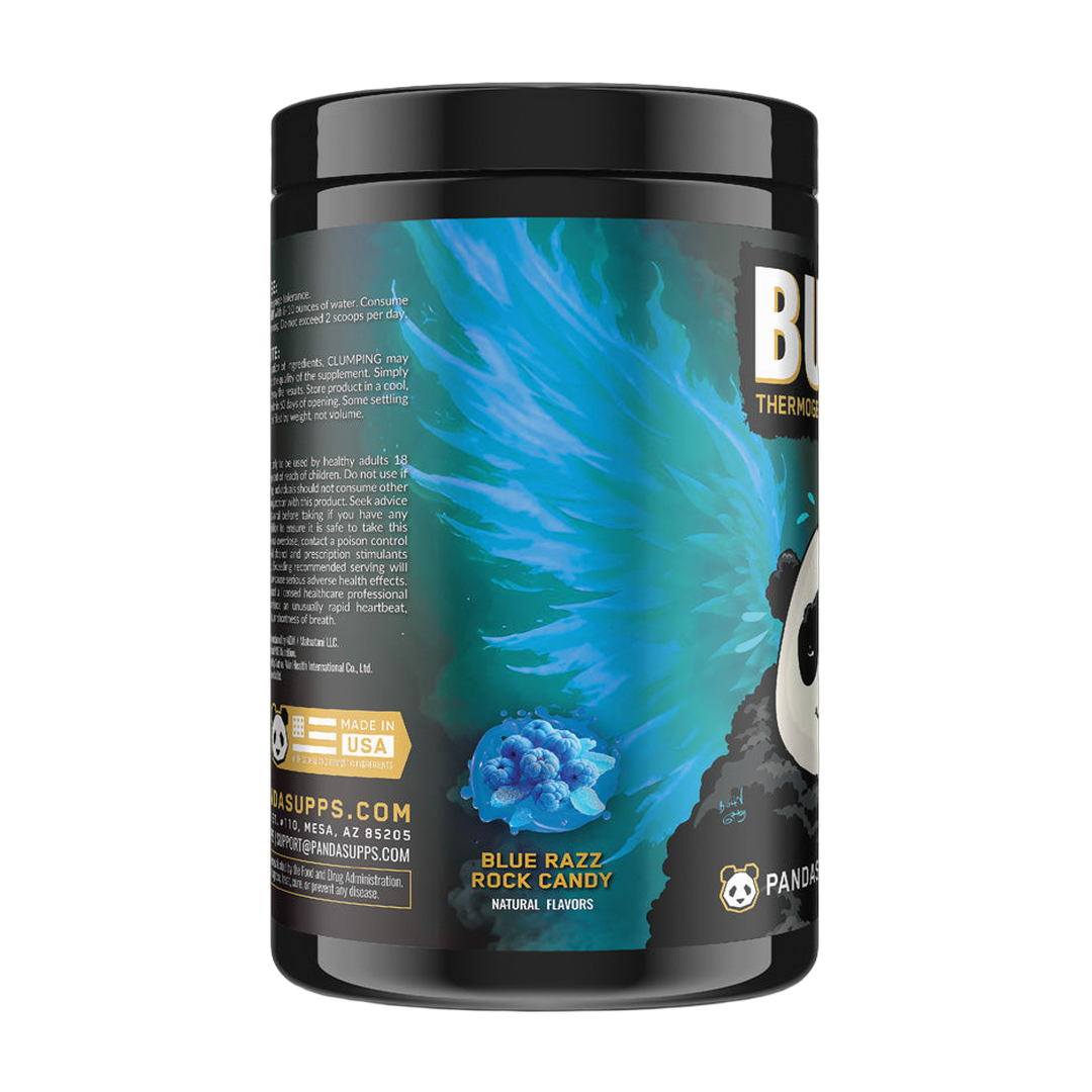 Panda Supplements, Burn Max, Blue Razz Rock Candy, 25 Servings