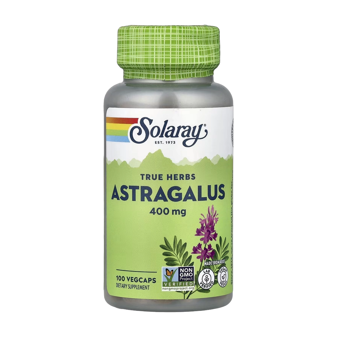 Solaray, True Herbs, Astragalus, 400 mg , 100 VegCaps