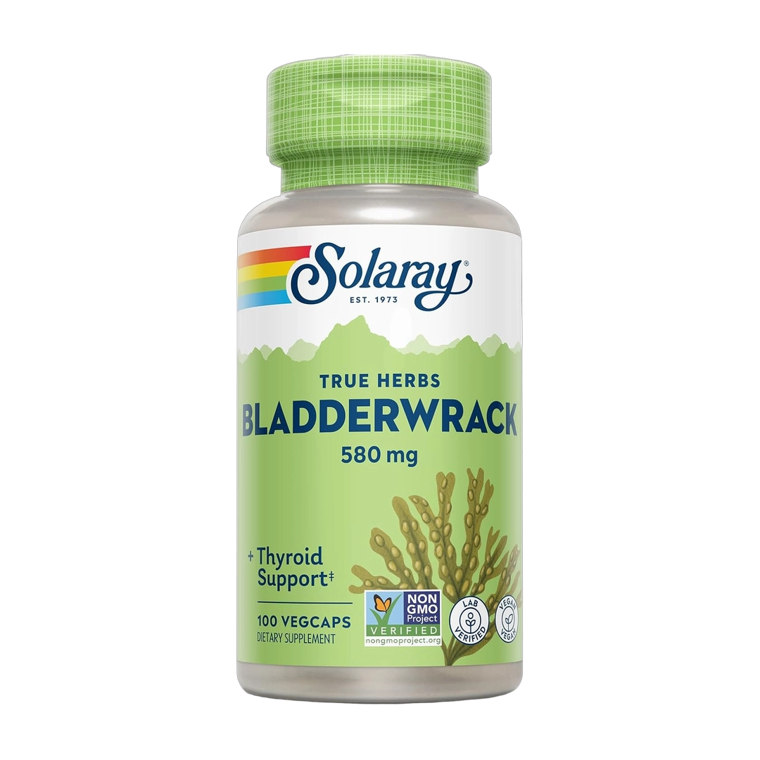 Solaray, True Herbs, Bladderwrack, 580 mg, 100 VegCaps