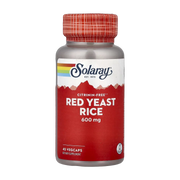 Solaray, Red Yeast Rice, 600 mg, 45 VegCaps