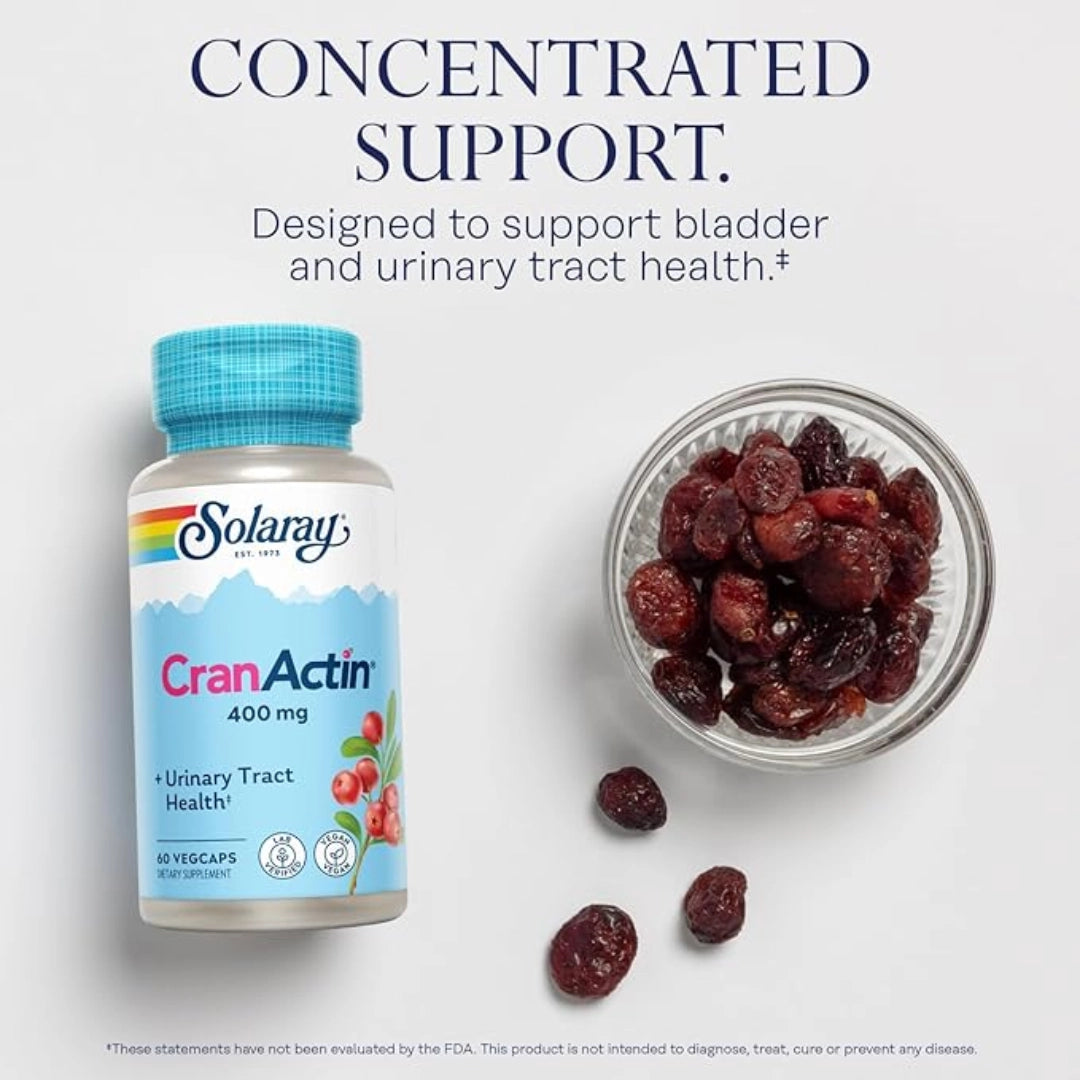 Solaray, CranActin®, 60 VegCaps