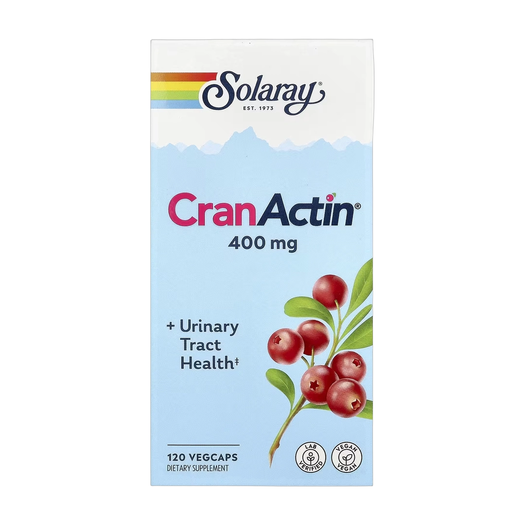 Solaray, CranActin®, Urinary Tract Health, 120 VegCaps