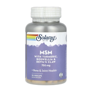 Solaray, MSM with Turmeric, Boswellia & Devil's Claw, 750 mg, 90 VegCaps