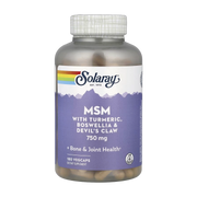 Solaray, MSM with Turmeric, Boswellia & Devil's Claw, 180 VegCaps