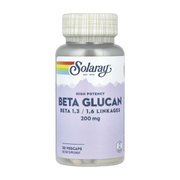 Solaray, Beta Glucan, High Potency, 200 mg, 30 VegCaps front packaging view