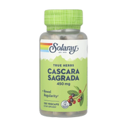 Solaray, True Herbs, Cascara Sagrada, 450 mg, 100 VegCaps