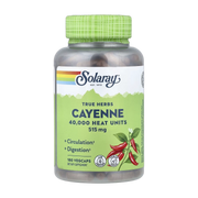 Solaray, True Herbs, Cayenne, 515 mg, 180 VegCaps