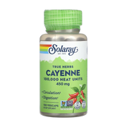 Solaray, True Herbs, Cayenne , 450 mg, 100 Vegcaps