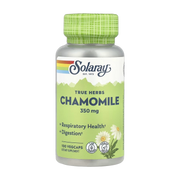 Solaray, True Herbs, Chamomile, 350 mg , 100 VegCaps