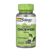 Solaray, True Herbs, Chickweed, 385 mg, 100 VegCaps