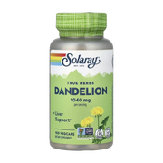 Solaray, True Herbs, Dandelion, 100 VegCaps (520 mg per Capsule)