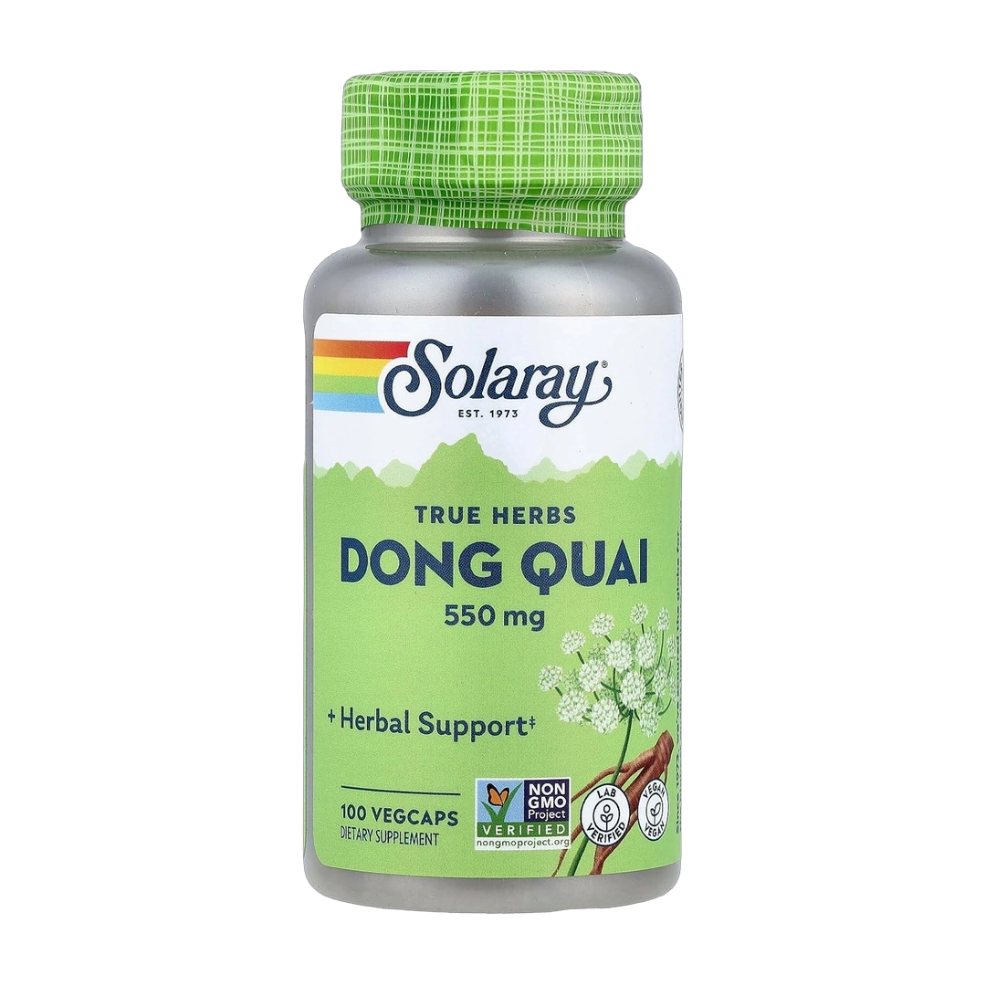 Solaray, Dong Quai Root 550mg, 100 Vegcaps