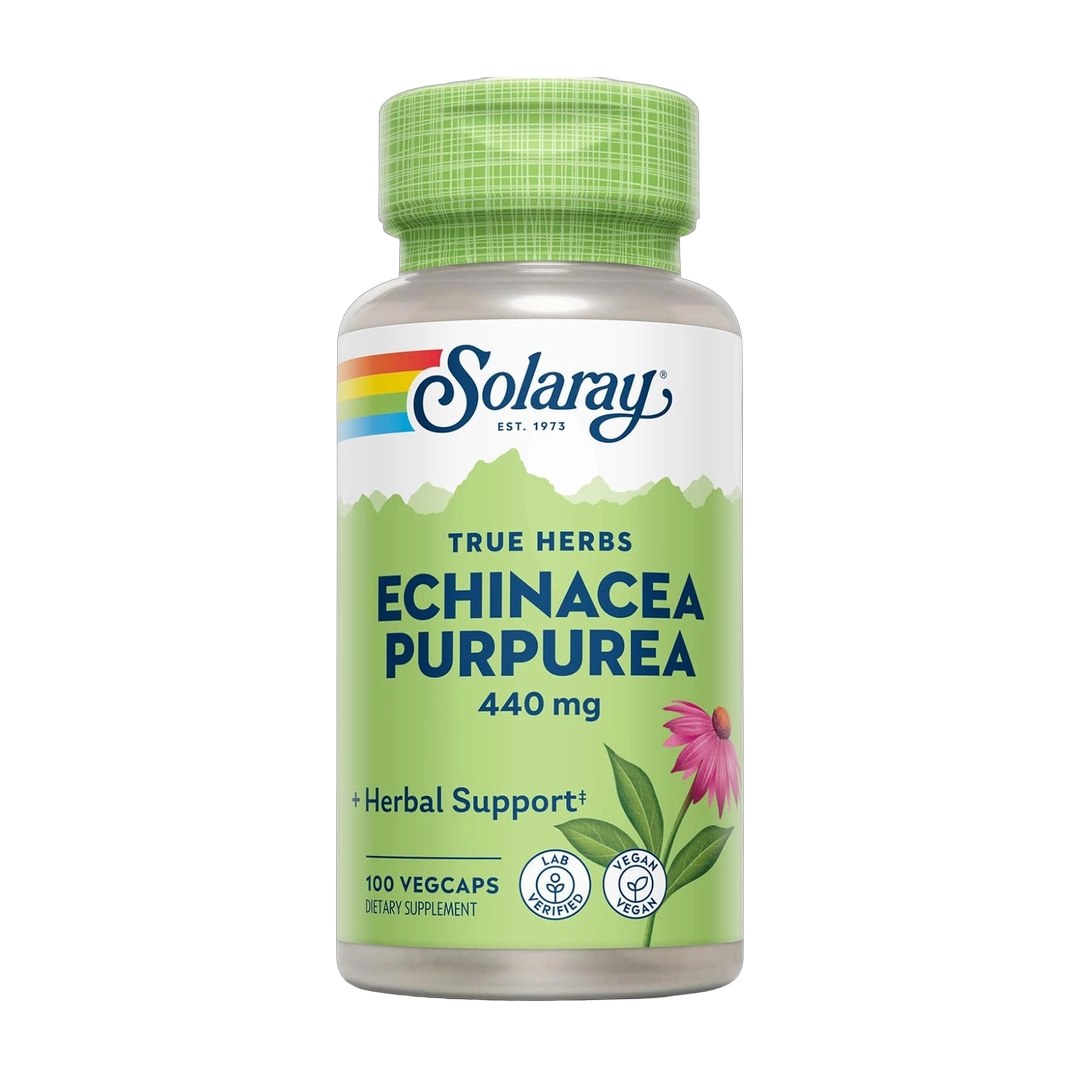 SOLARAY, Echinacea Purpurea Root 440 mg, 100 VegCaps
